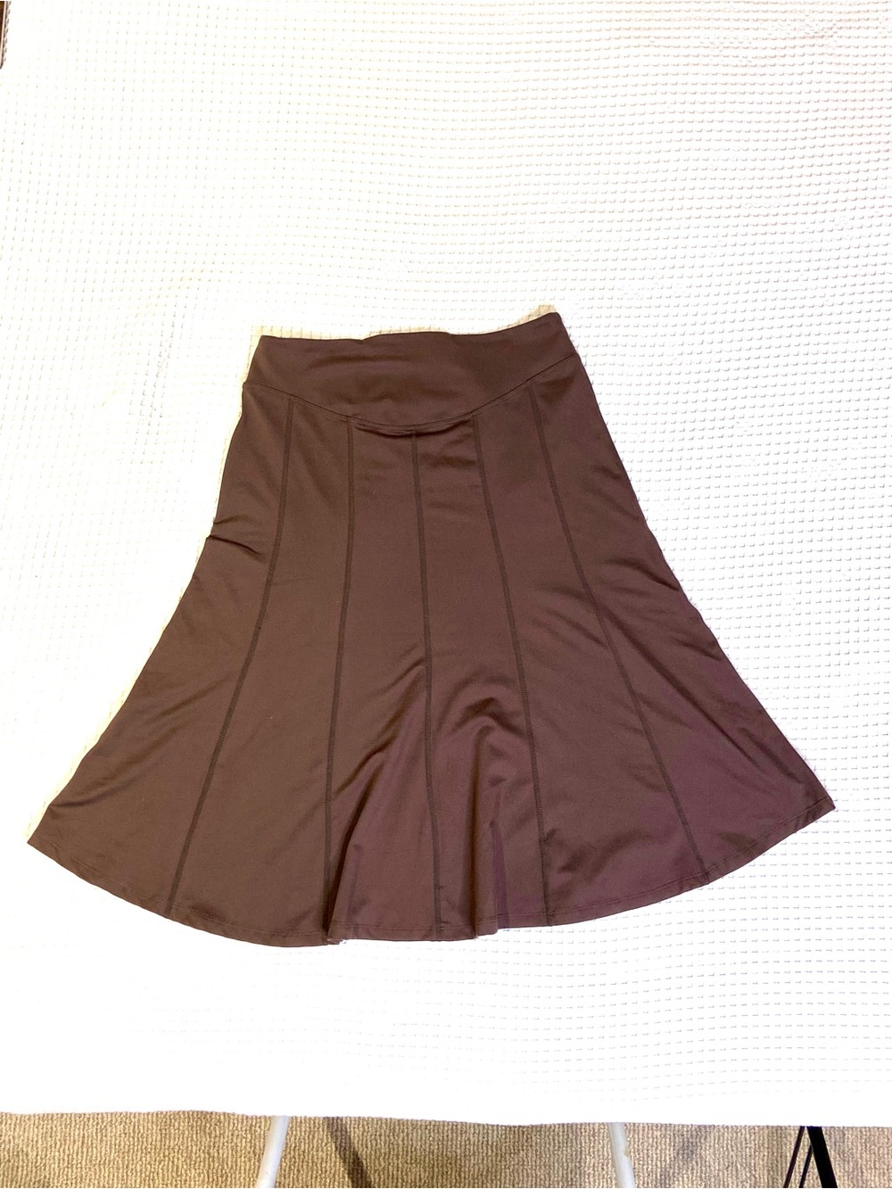 Title Nine Women's Flared Skirt in Dark Brown, Size S